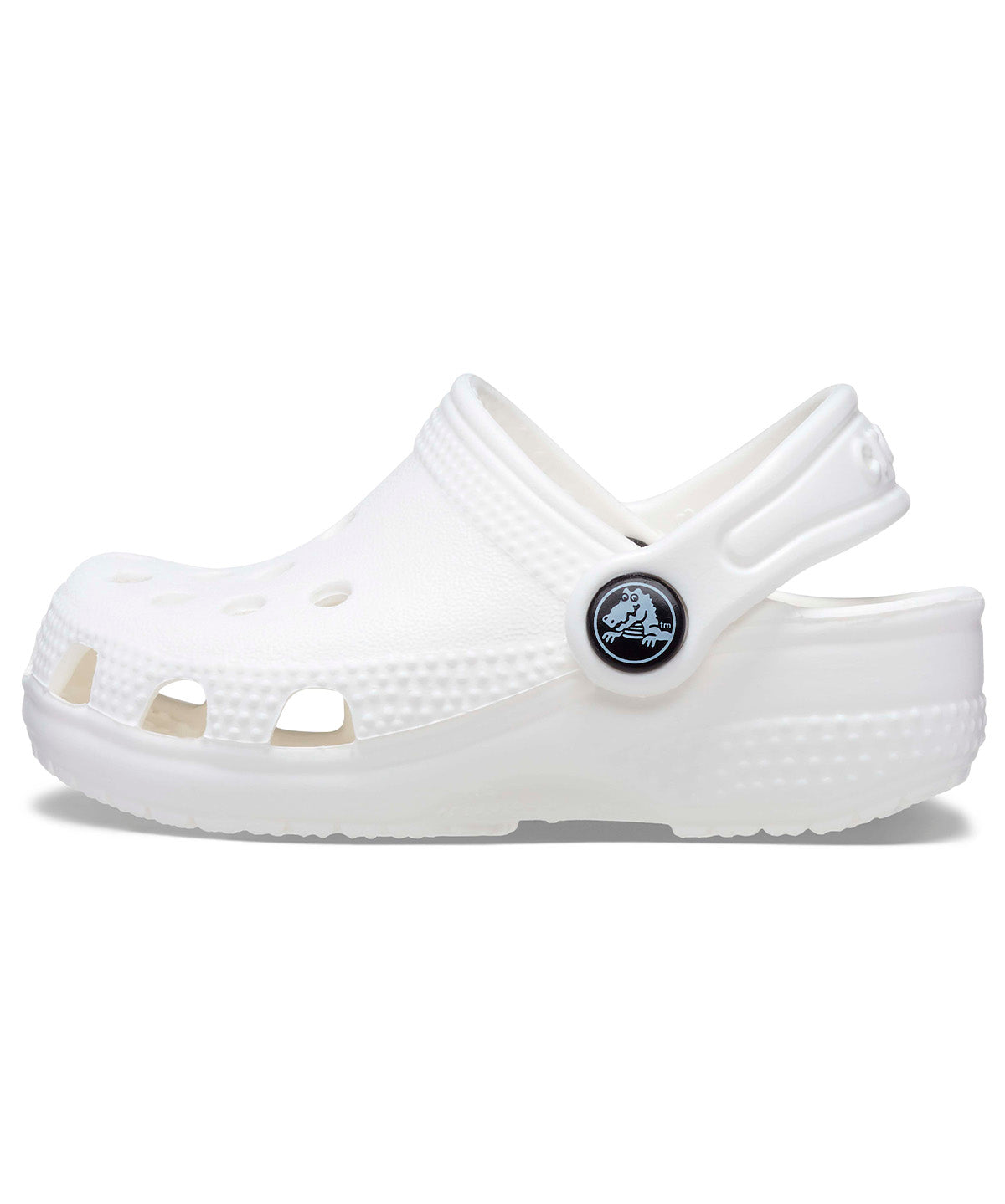 Zueco Bebés Recién Nacidos Blanco Crocs