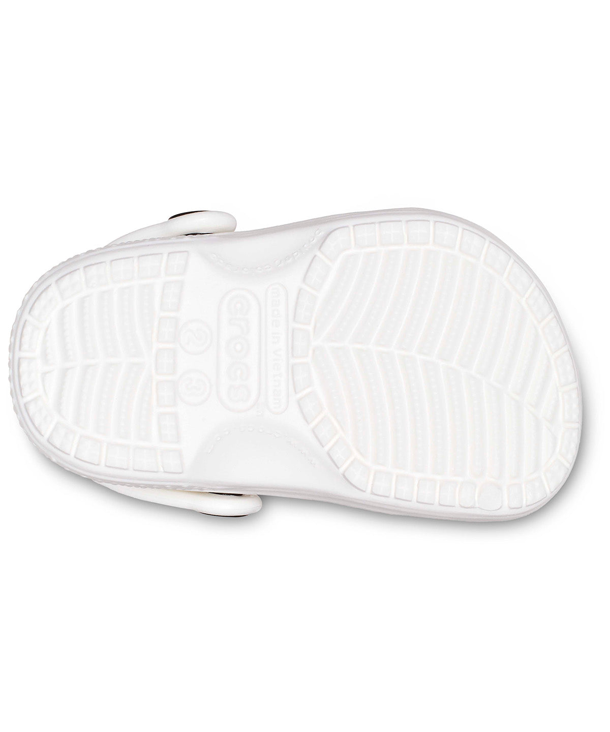 Zueco Bebés Recién Nacidos Blanco Crocs