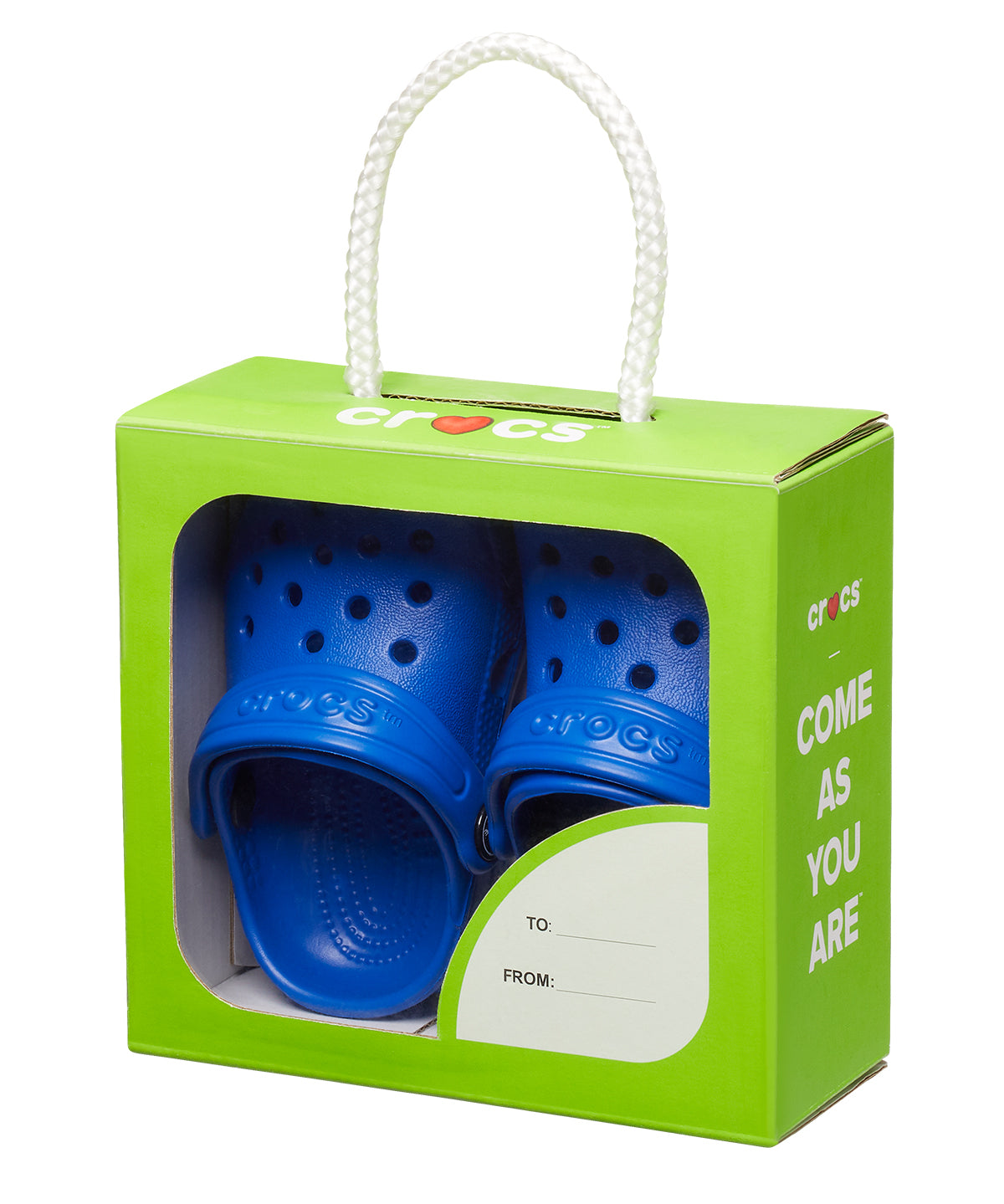 Zueco Bebés Recién Nacidos Azul Crocs