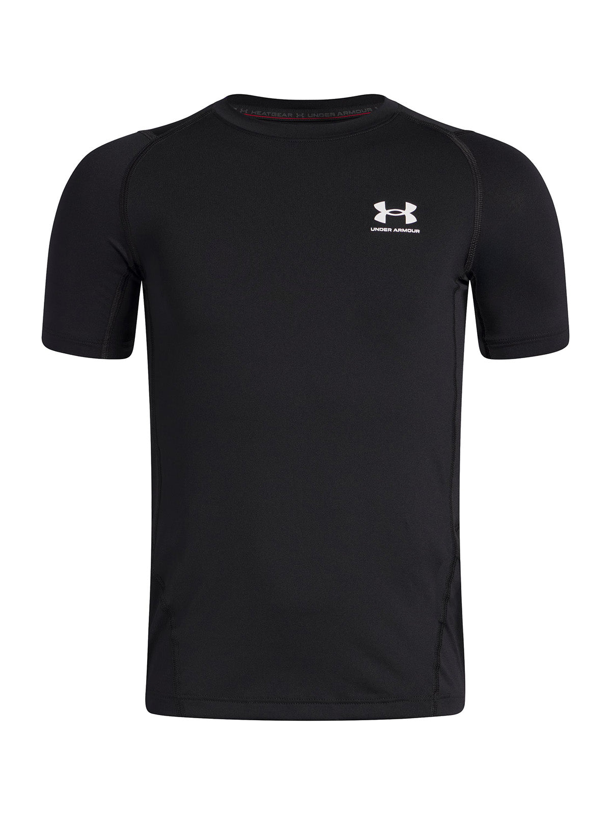 Polera Niño UA HG ARMOUR SS Negro