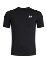 Polera Niño UA HG ARMOUR SS Negro