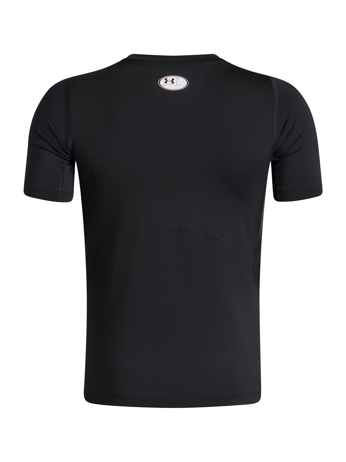 Polera Niño UA HG ARMOUR SS Negro