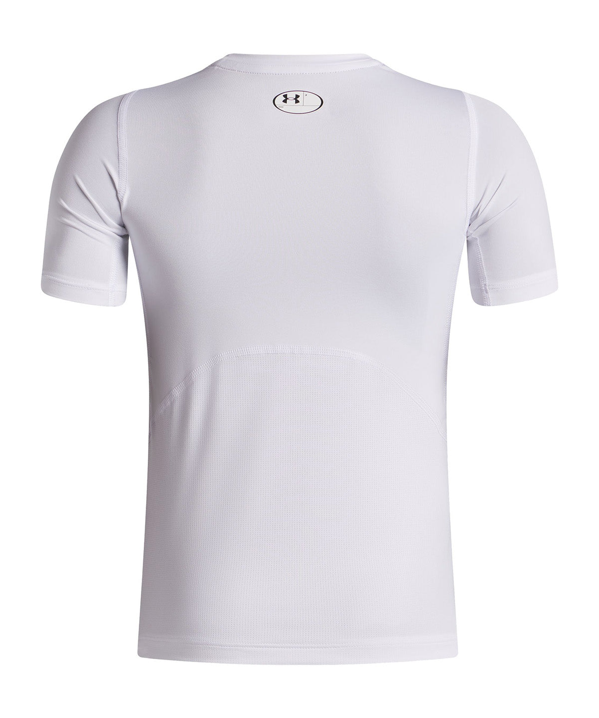Polera Niño UA HG ARMOUR SS Blanco