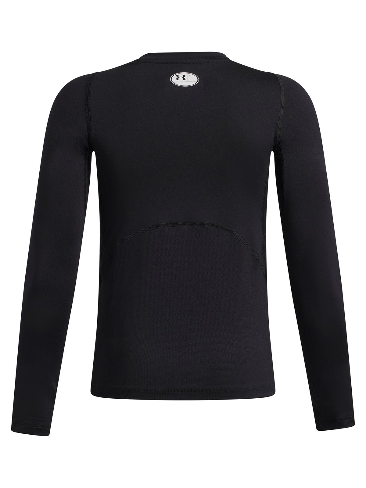 Polera Niño UA HG ARMOUR LS Negro