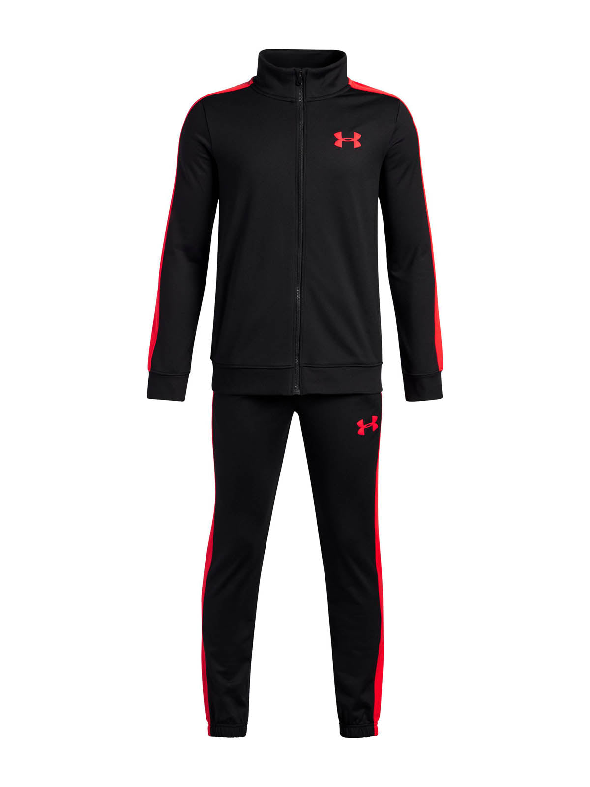 Conjunto Lifestyle para niño Rival Knit negro Under Armour