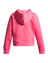 Polerón Lifestyle para niña Rival Fleece Crop rosado Under Armour