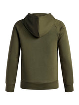 Polerón Lifestyle para niño Rival Fleece Big Logo verde Under Armour