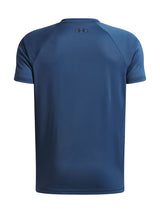 Polera Niño TECH SPLIT WRDMRK SS Azul