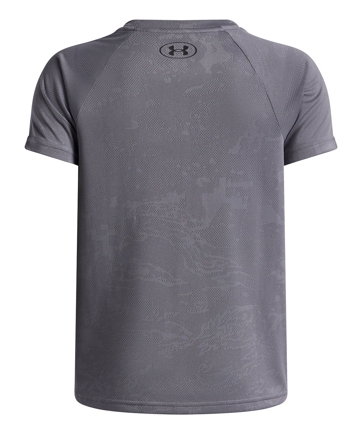 Polera Niño TECH JACQUARD 2.0 SS Gris