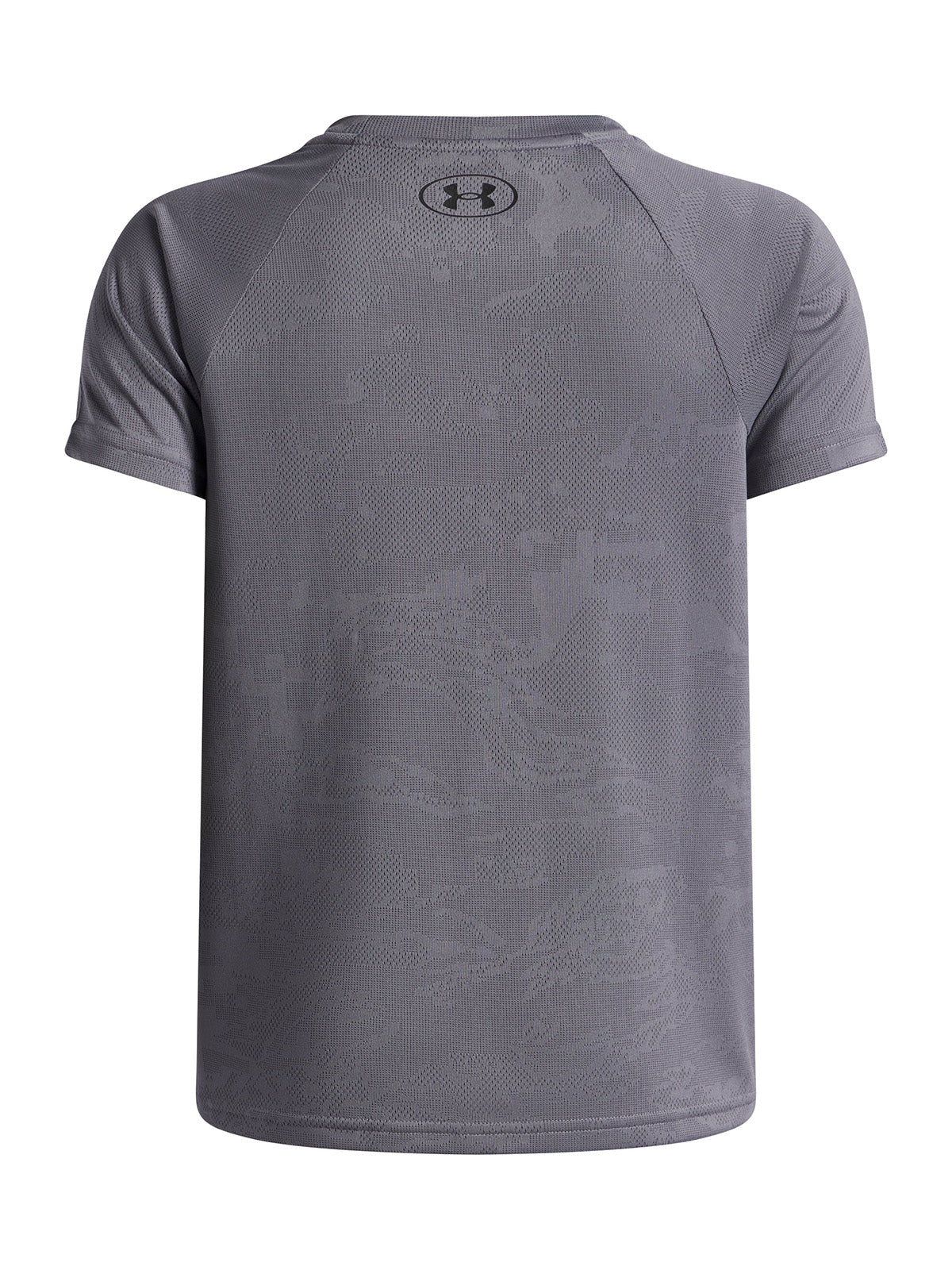 Polera Niño TECH JACQUARD 2.0 SS Gris