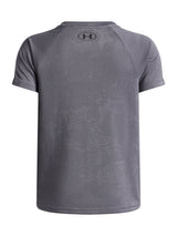 Polera Niño TECH JACQUARD 2.0 SS Gris