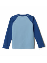 Polera Manga Larga Niño Sandy Shores Celeste Columbia