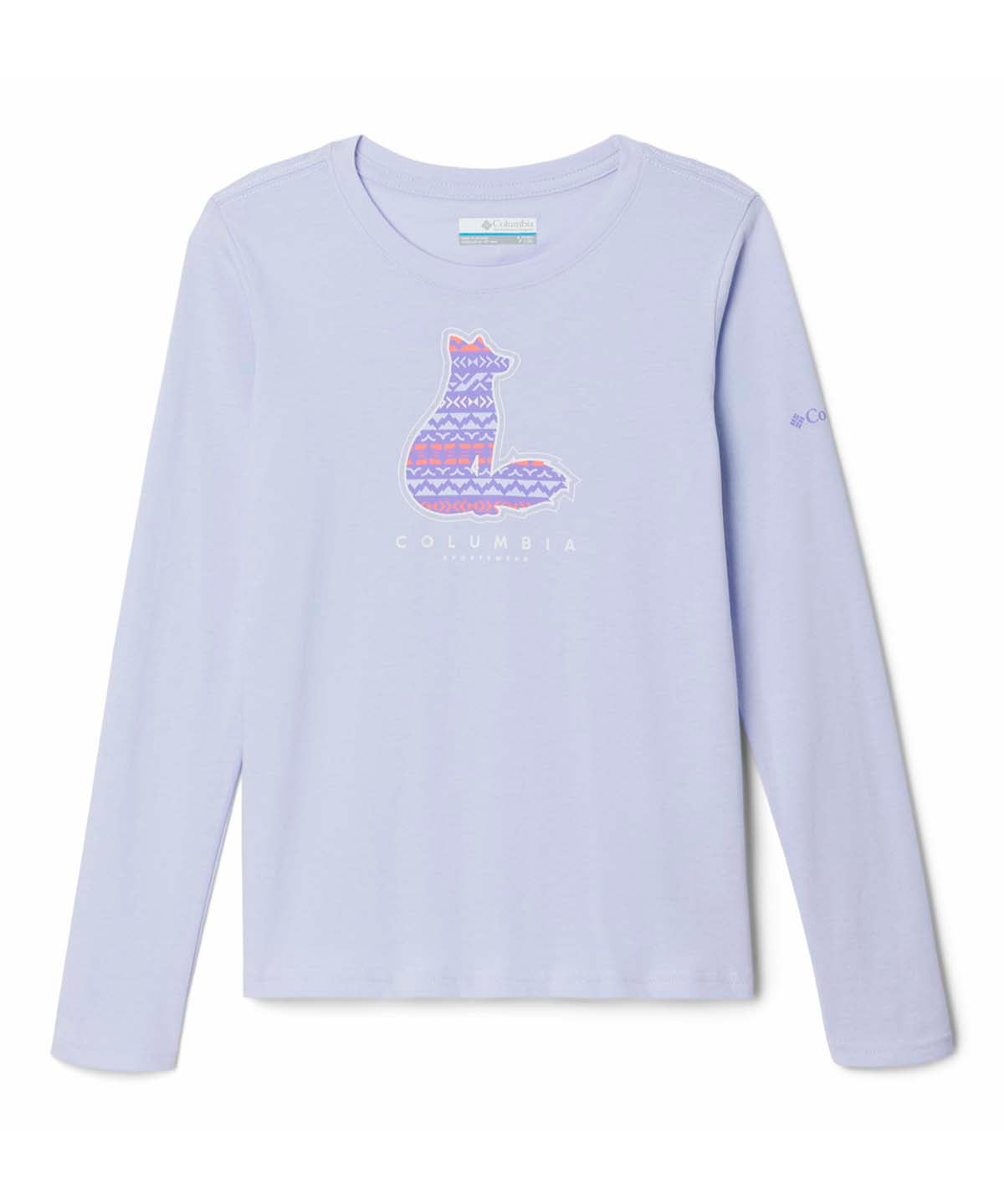 Polera Manga Larga Niña Hazeldel Hill Morado Columbia