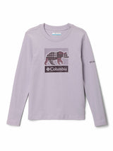 Polera Niña HAZELDEL HILL GRAPHI Morado