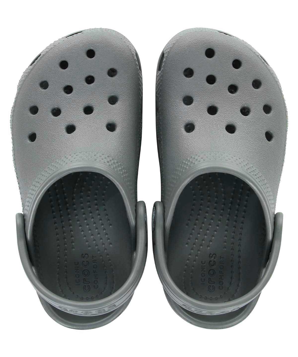 Zueco Niños Pequeños Classic Clog Gris Crocs