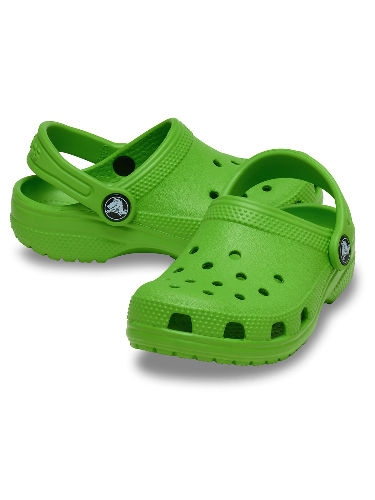 Zueco Niños Pequeños Classic Clog Verde Crocs