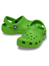 Zueco Niños Pequeños Classic Clog Verde Crocs