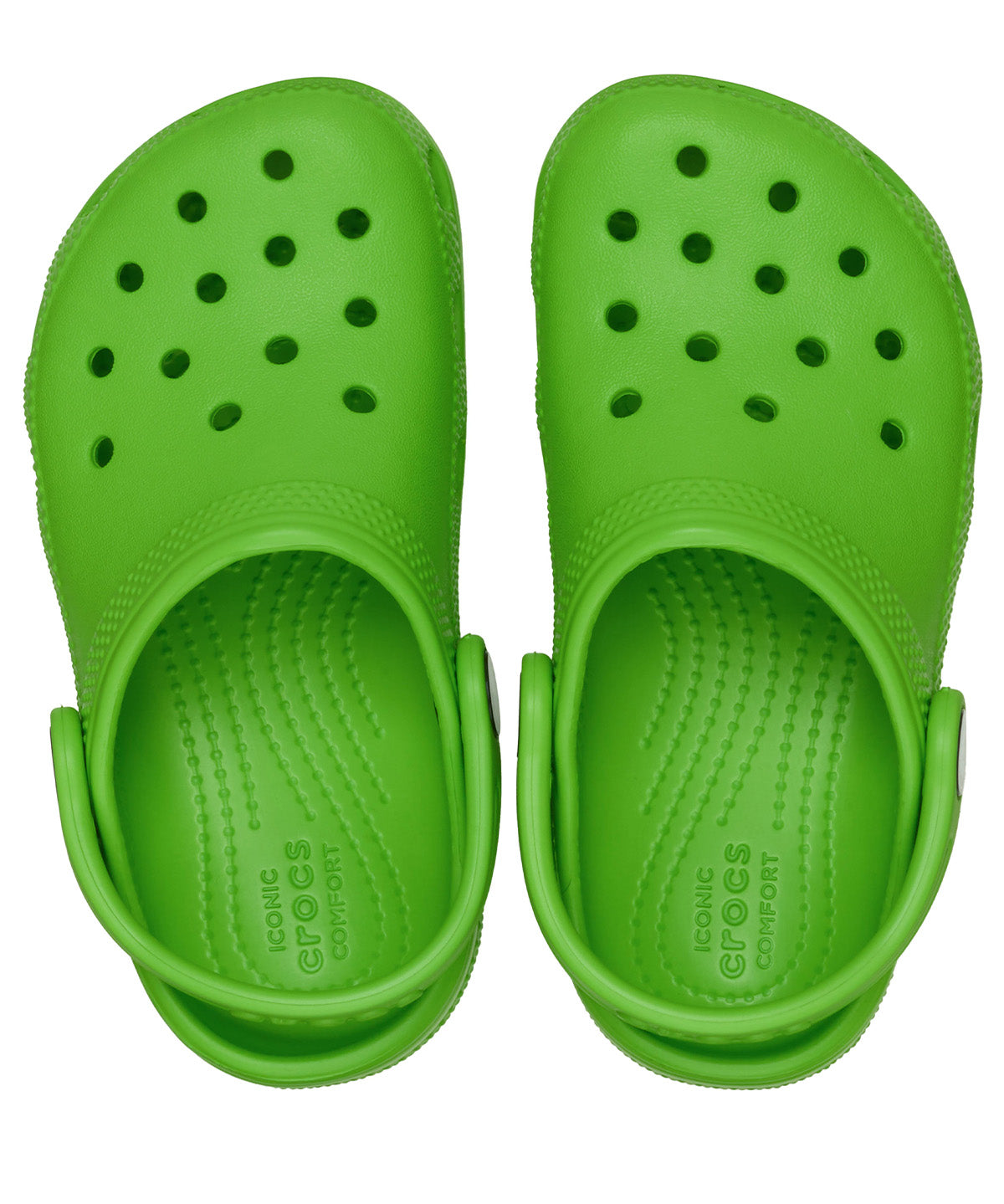 Zueco Niños Pequeños Classic Clog Verde Crocs