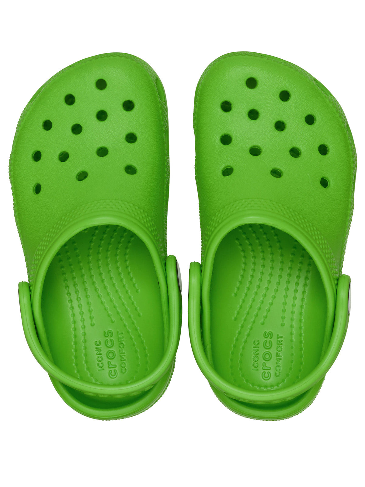 Zueco Niños Pequeños Classic Clog Verde Crocs