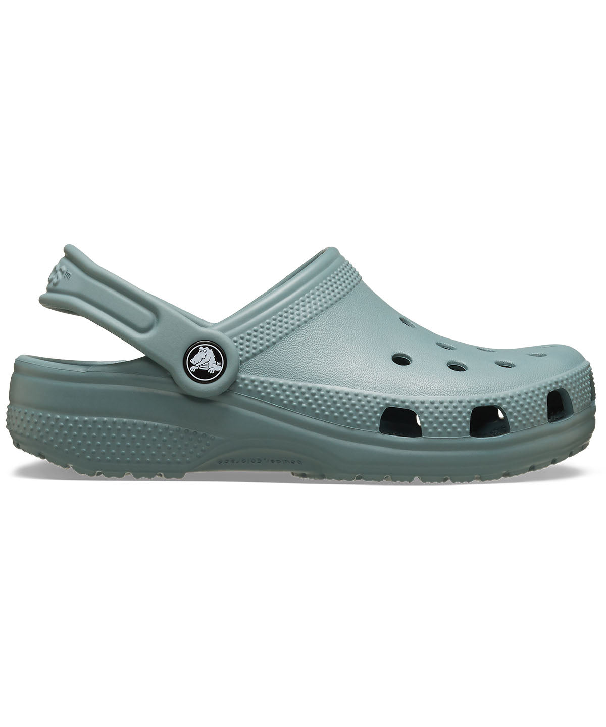 Zueco Infantil Toddler Niño Classic Clog T Verde Petróleo Crocs