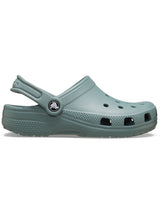 Zueco Infantil Toddler Niño Classic Clog T Verde Petróleo Crocs