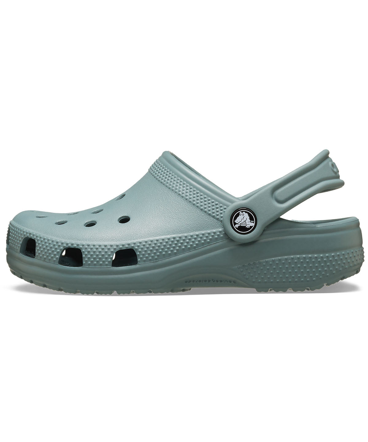 Zueco Infantil Toddler Niño Classic Clog T Verde Petróleo Crocs