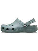 Zueco Infantil Toddler Niño Classic Clog T Verde Petróleo Crocs