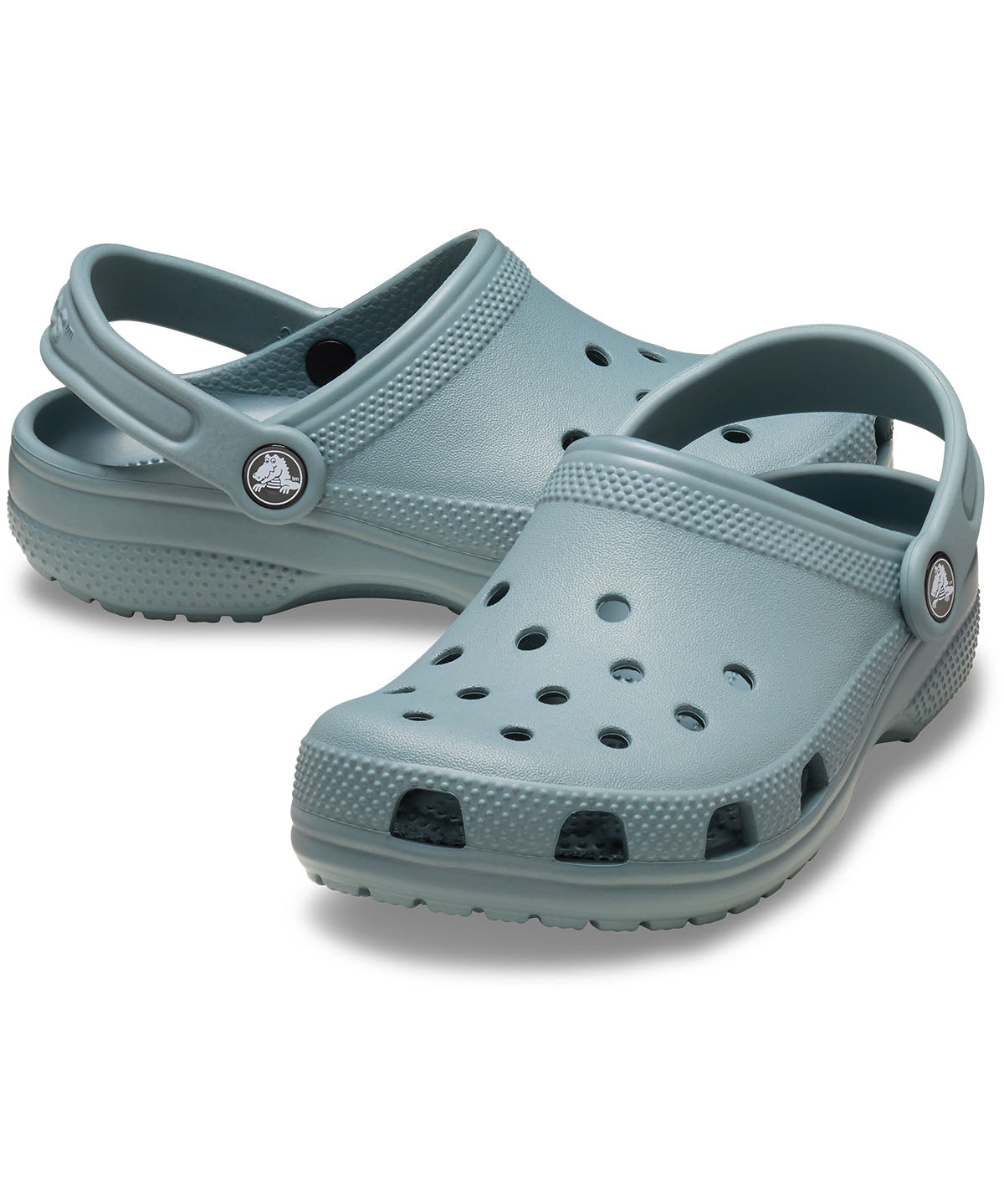Zueco Infantil Toddler Niño Classic Clog T Verde Petróleo Crocs