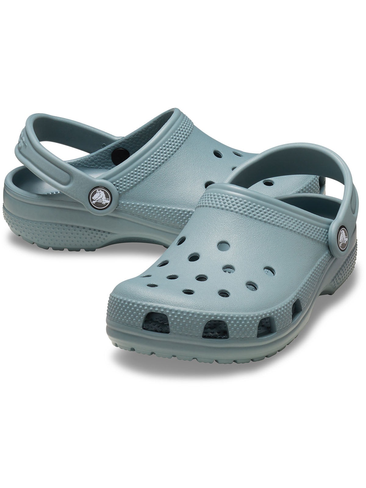 Zueco Infantil Toddler Niño Classic Clog T Verde Petróleo Crocs