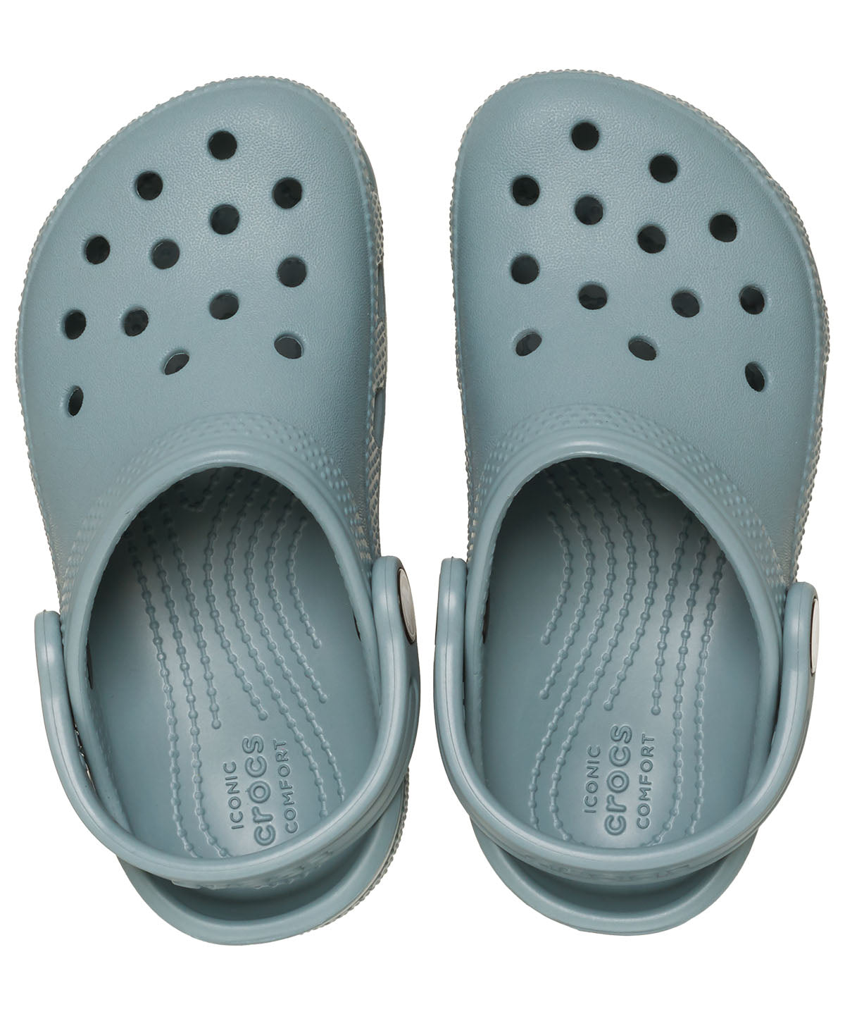 Zueco Infantil Toddler Niño Classic Clog T Verde Petróleo Crocs