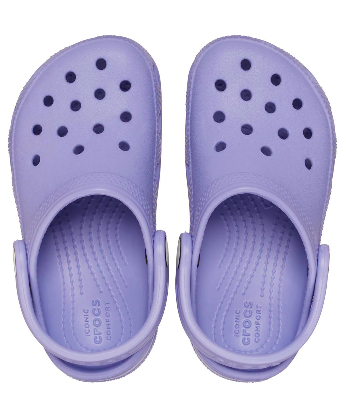 Zueco Niños Pequeños Classic Clog Morado Crocs