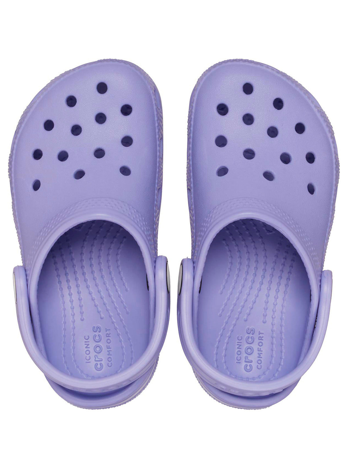 Zueco Niños Pequeños Classic Clog Morado Crocs