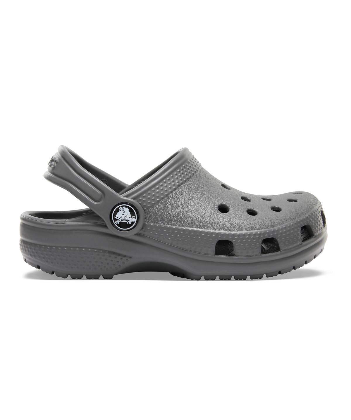 Zueco Niños Grandes Classic Clog Gris Crocs