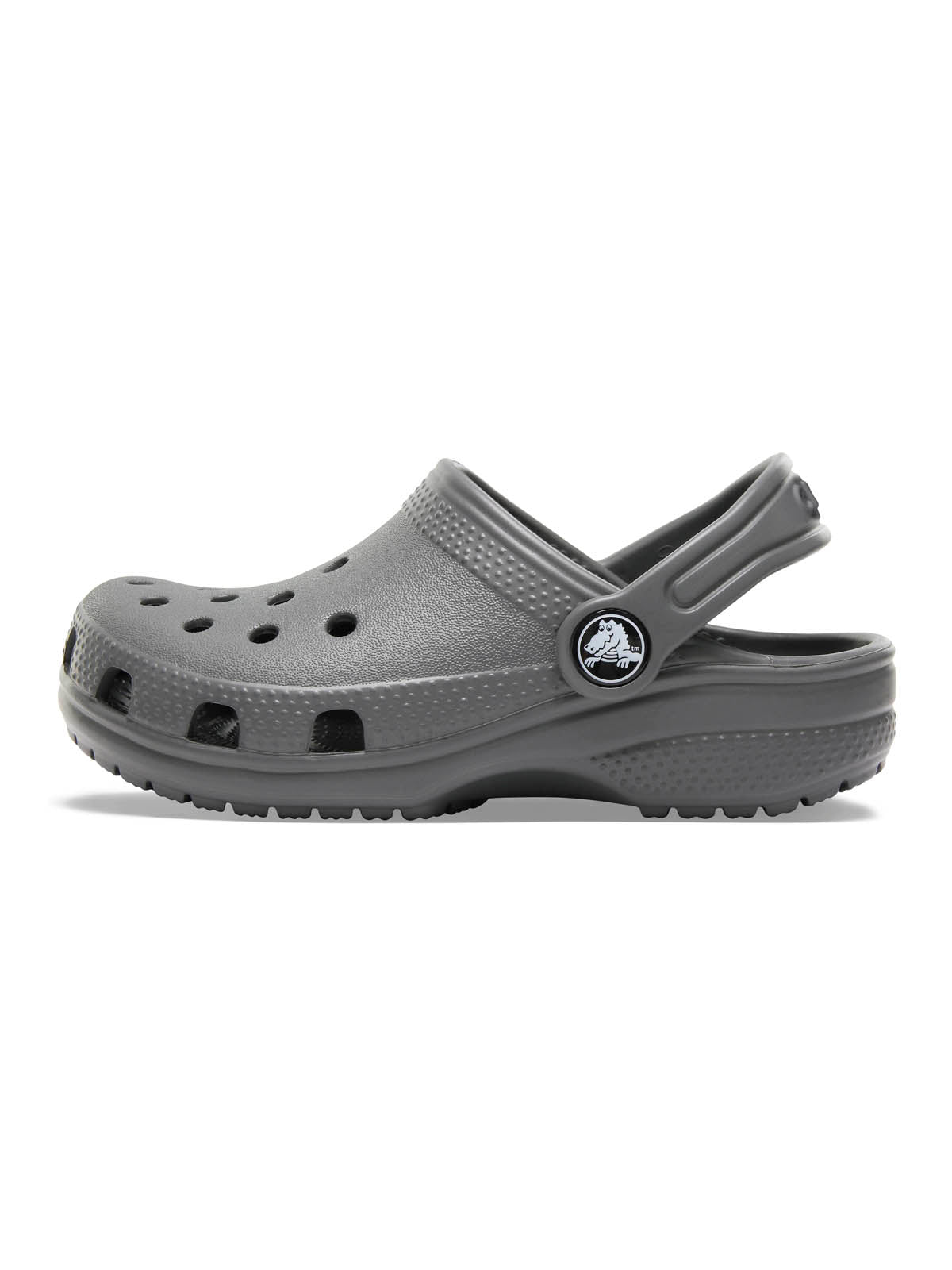 Zueco Niños Grandes Classic Clog Gris Crocs