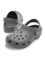 Zueco Niños Grandes Classic Clog Gris Crocs
