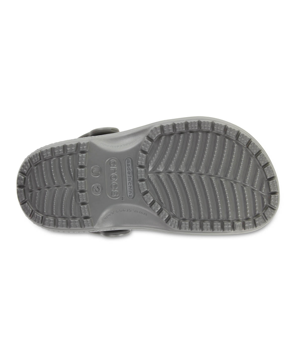 Zueco Niños Grandes Classic Clog Gris Crocs