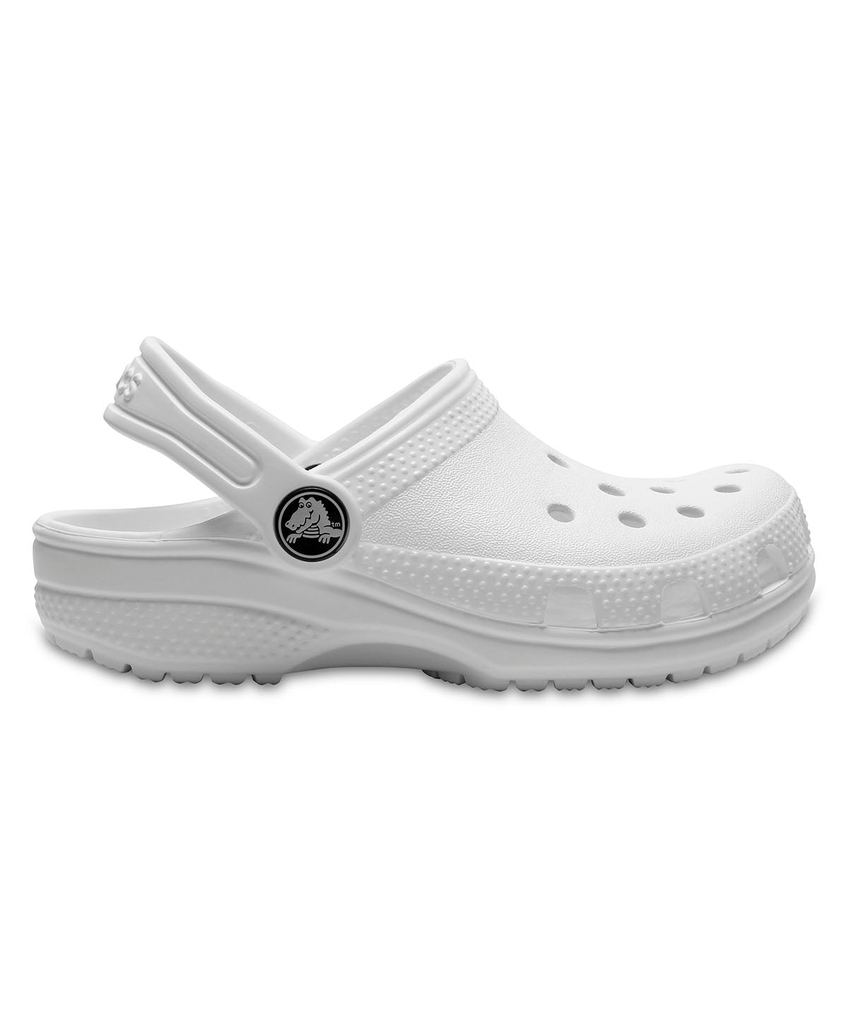 Zueco Niños Grandes Classic Clog Blanco Crocs