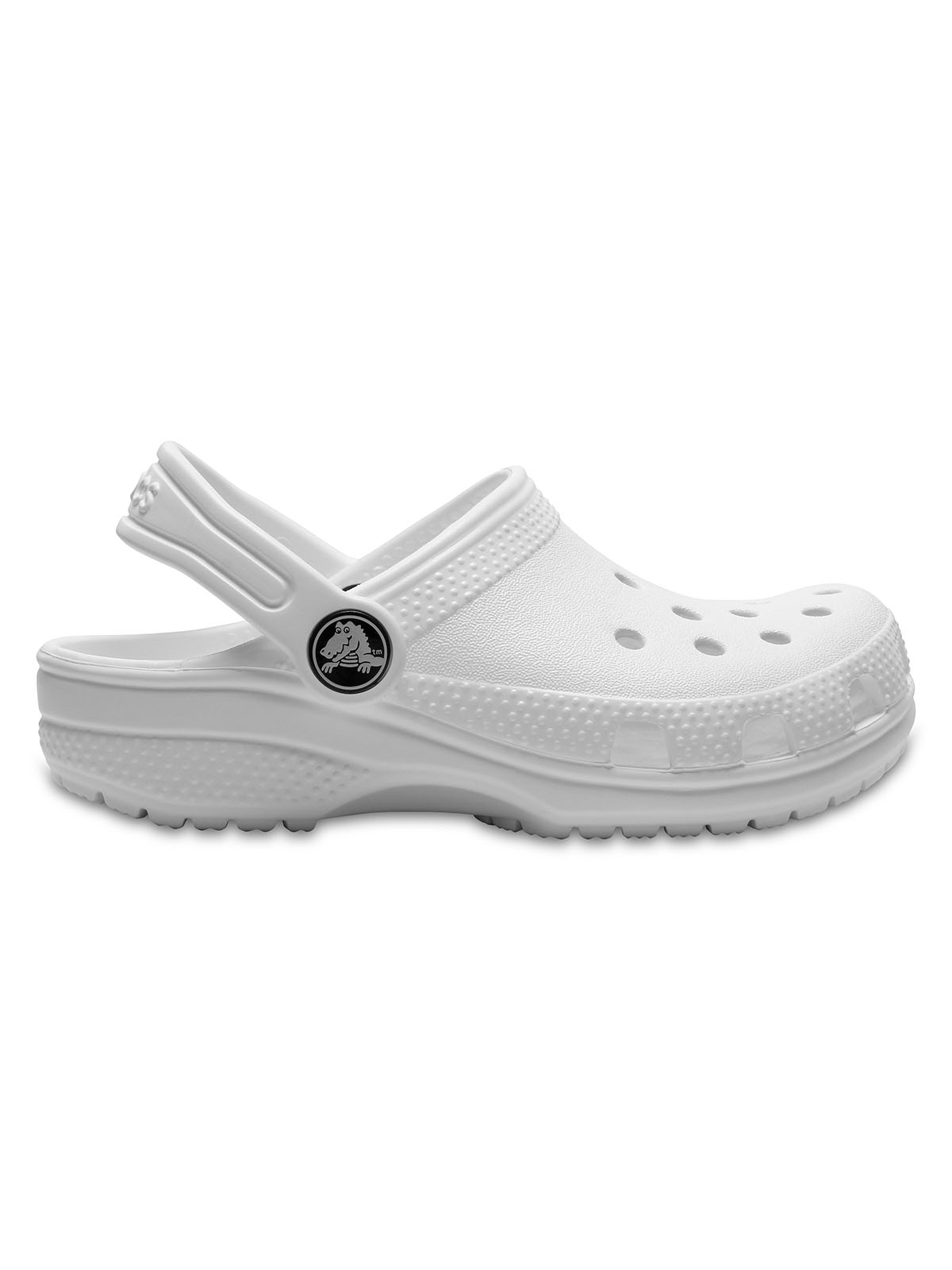 Zueco Niños Grandes Classic Clog Blanco Crocs