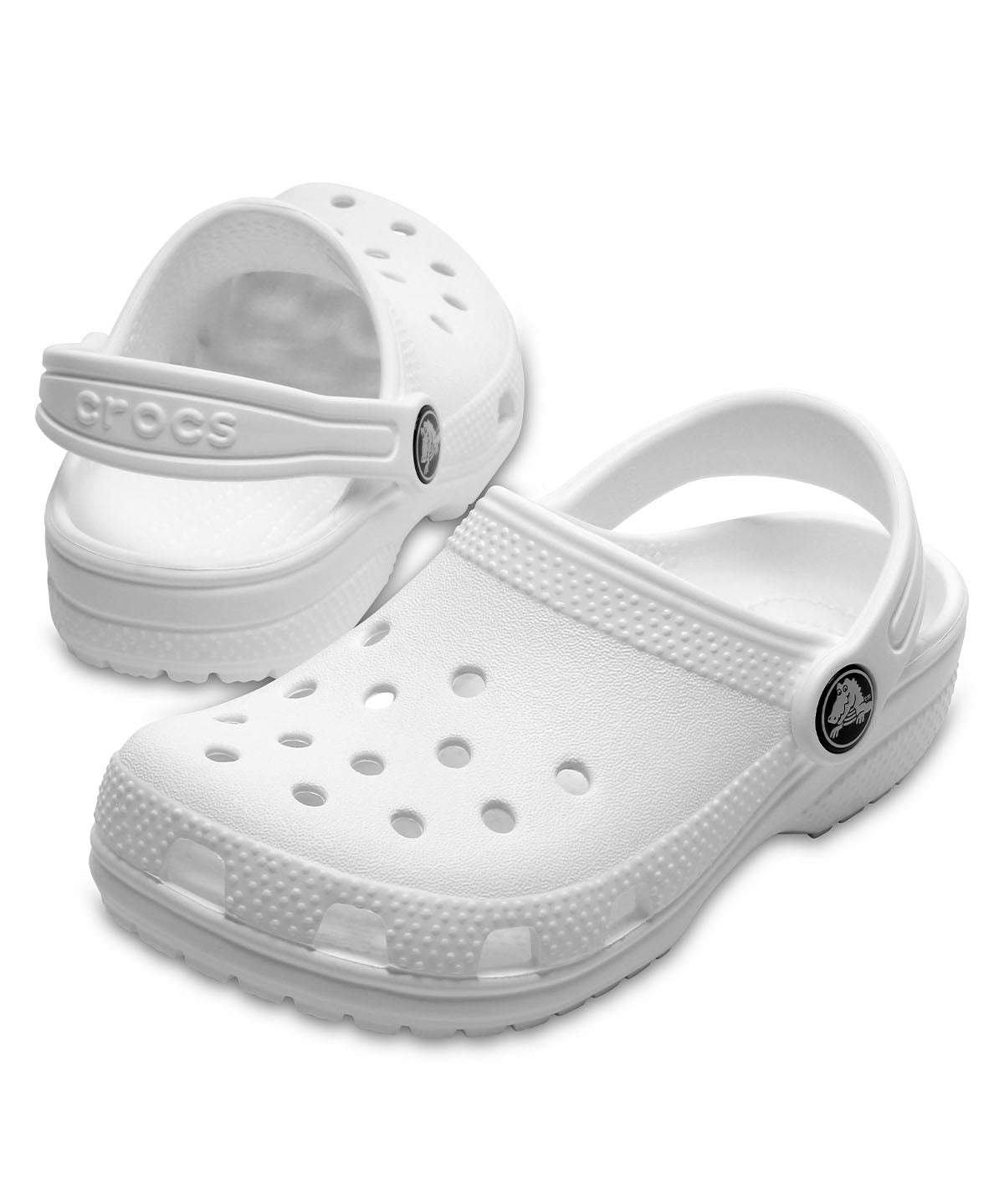Zueco Niños Grandes Classic Clog Blanco Crocs