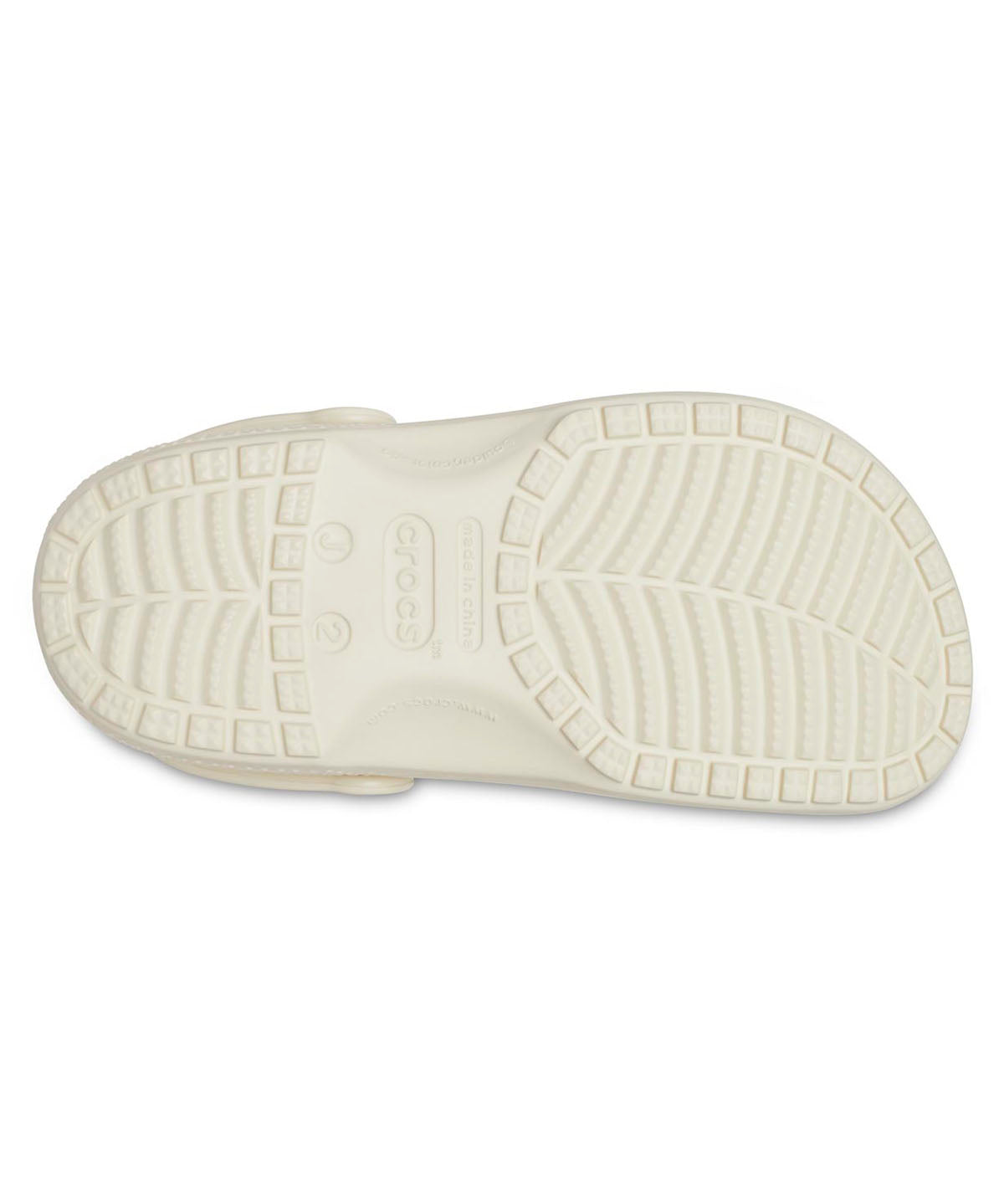 Zueco Niños Grandes Classic Clog Blanco Crocs