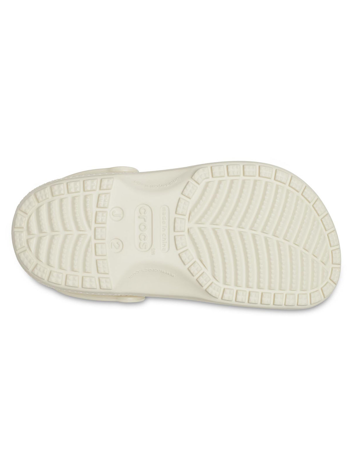 Zueco Niños Grandes Classic Clog Blanco Crocs