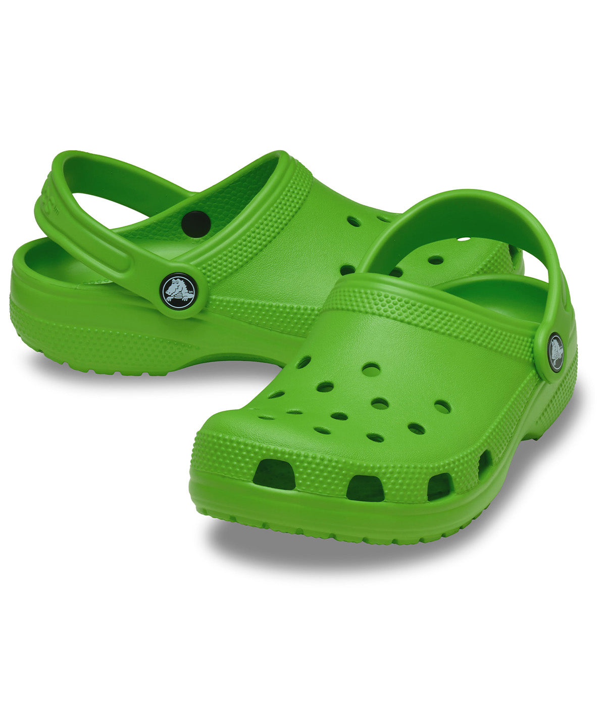 Zueco Niños Grandes Classic Clog Verde Crocs