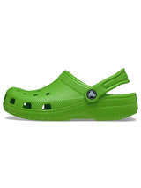 Zueco Niños Grandes Classic Clog Verde Crocs