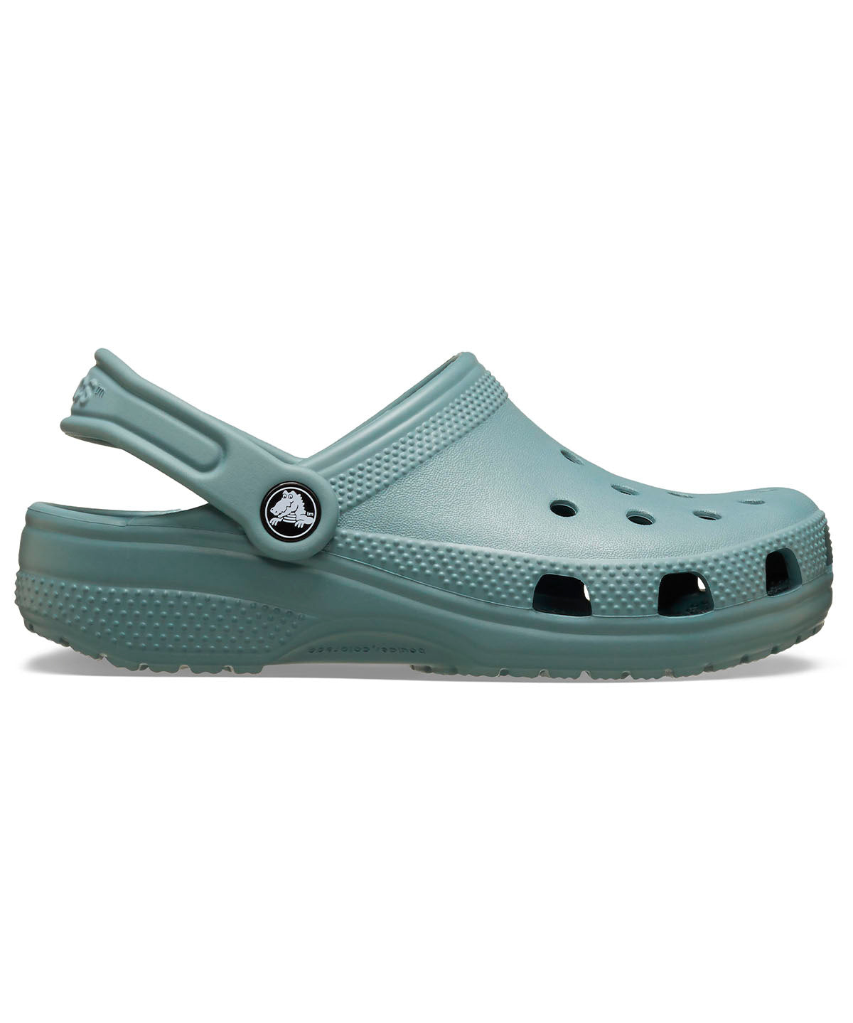 Zueco Infantil Niño Classic Clog Verde Petróleo Crocs