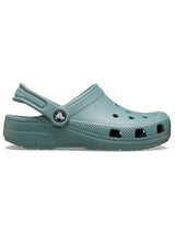 Zueco Infantil Niño Classic Clog Verde Petróleo Crocs