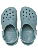 Zueco Infantil Niño Classic Clog Verde Petróleo Crocs