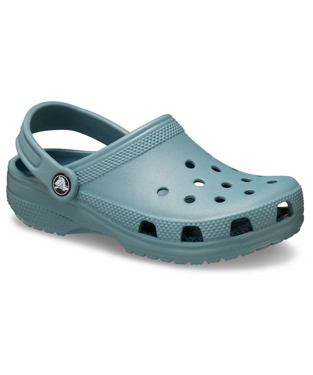 Zueco Infantil Niño Classic Clog Verde Petróleo Crocs