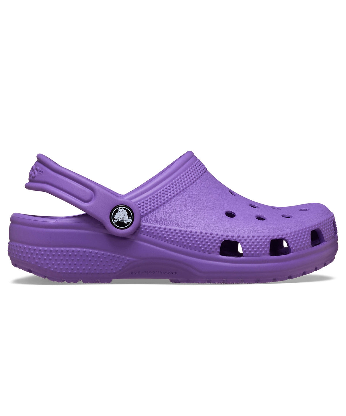 Zueco Niños Grandes Classic Clog Morado Crocs