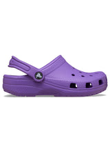 Zueco Niños Grandes Classic Clog Morado Crocs