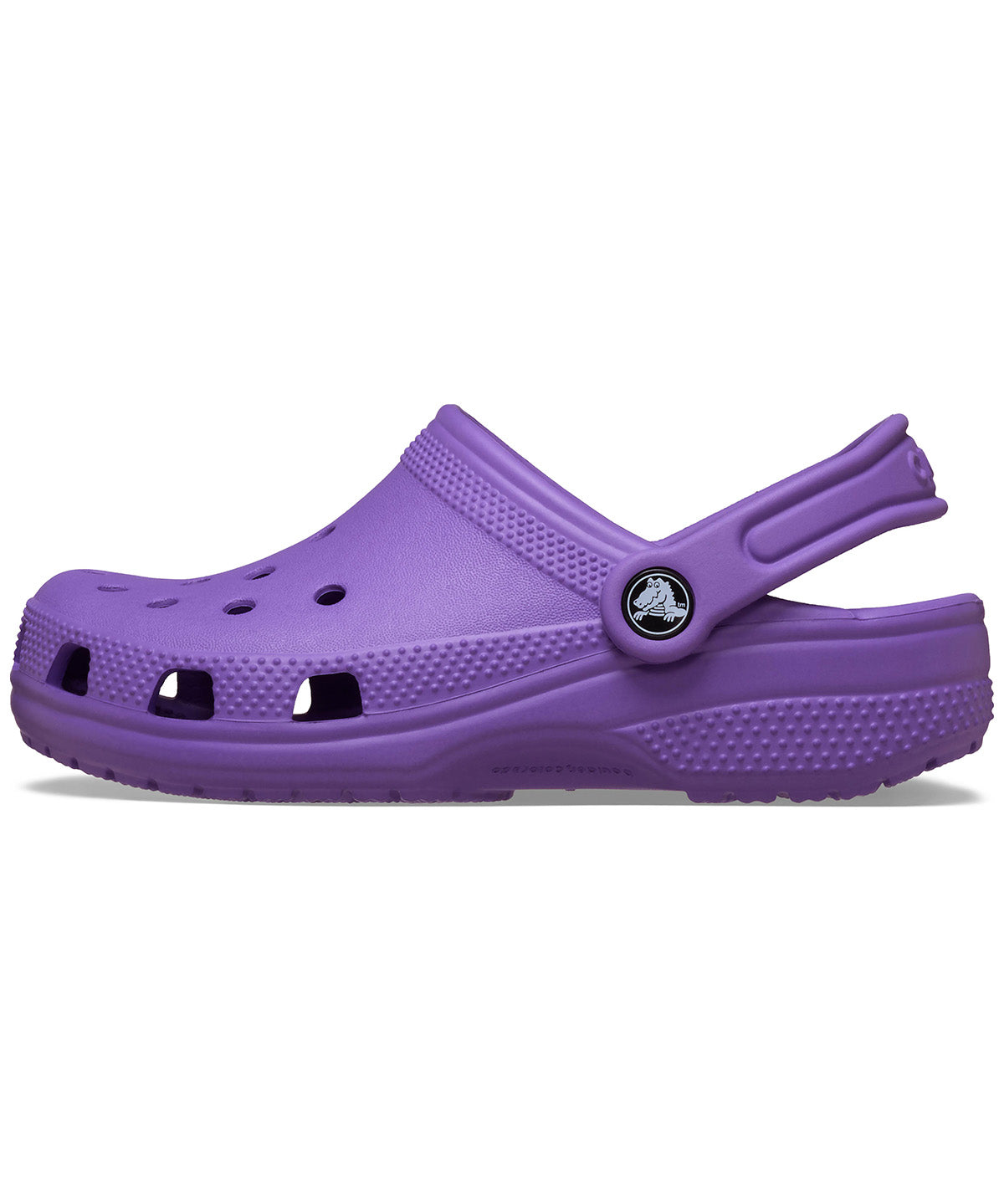 Zueco Niños Grandes Classic Clog Morado Crocs
